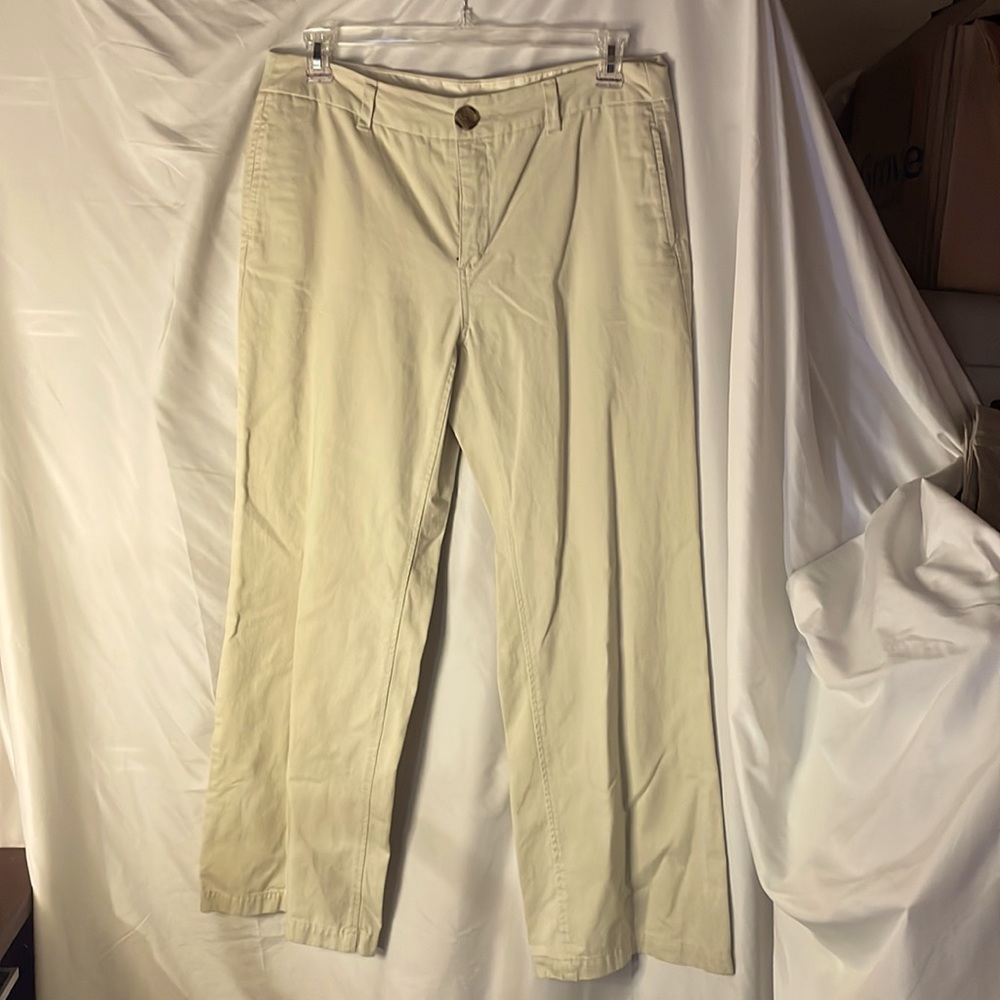 Khaki pants.